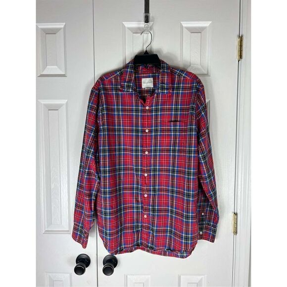 American Eagle Mens Plaid Button Down Shirt XL - Picture 1 of 4